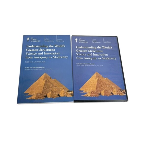 Great Courses Understanding the World's Greatest Structures DVD And Guidebook - Picture 1 of 8